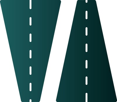 Road Vector Icon Design