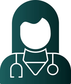 Nurse Vector Icon Design