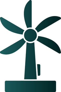 Wind energy Vector Icon Design