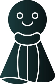 Teru teru bozu Vector Icon Design