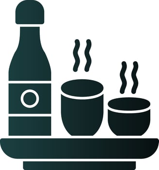 Sake Vector Icon Design