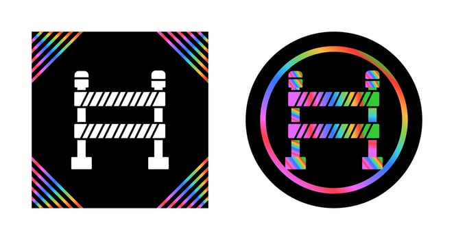 Police Line Vector Icon