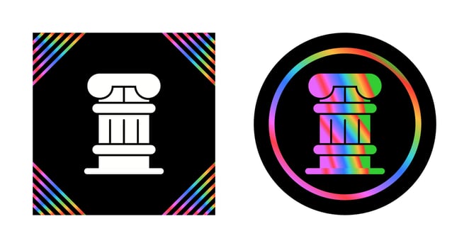 Pillar Vector Icon