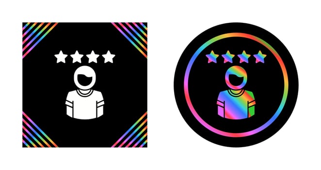 Customer Review Vector Icon