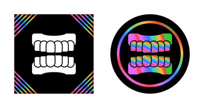 Denture Vector Icon