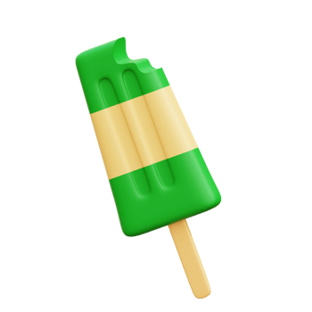 Ice cream 3d Icon Illustrations png