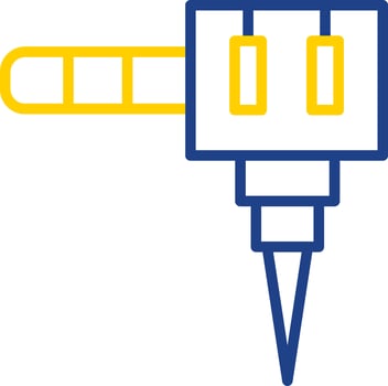 Tatoo Machine Vector Icon Design