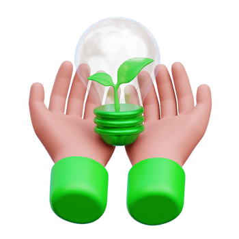 Save Energy 3d Icon Illustrations png