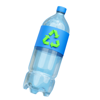 Eco Bottle 3d Icon Illustrations png