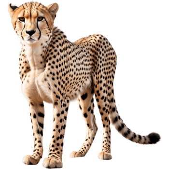 Cheetah South Africa. AI Generative png