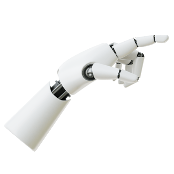 Robot Hand 3d Icon Illustrations png