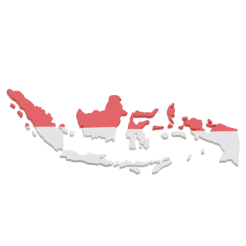 Indonesia Map 3d Icon Illustrations png