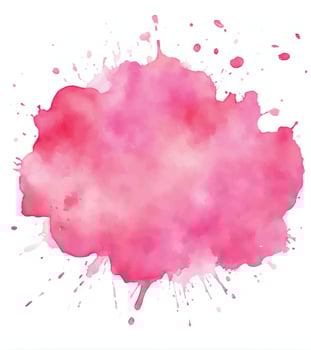 Soft watercolor splash stain background vector