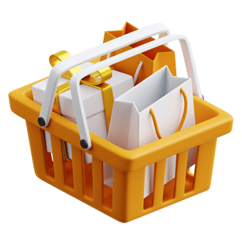 Shopping 3d Icon Illustrations png