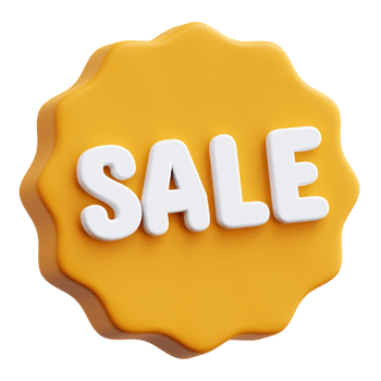 Sale Badge 3d Icon Illustrations png