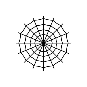 Halloween Spider Web Elemen Vector