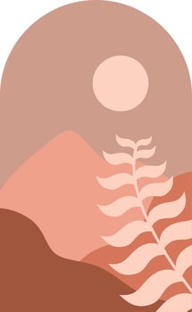 Landscape Nature Background Illustration Vector