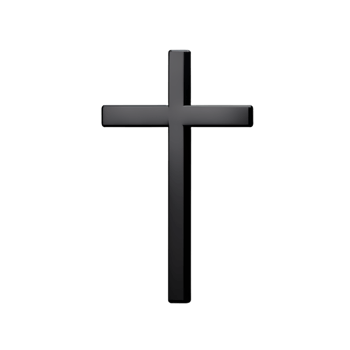 christian cross 3d rendering icon illustration png