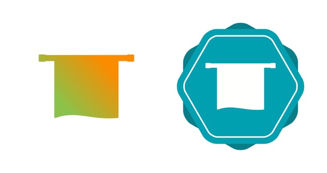 Towel Dryer Vector Icon