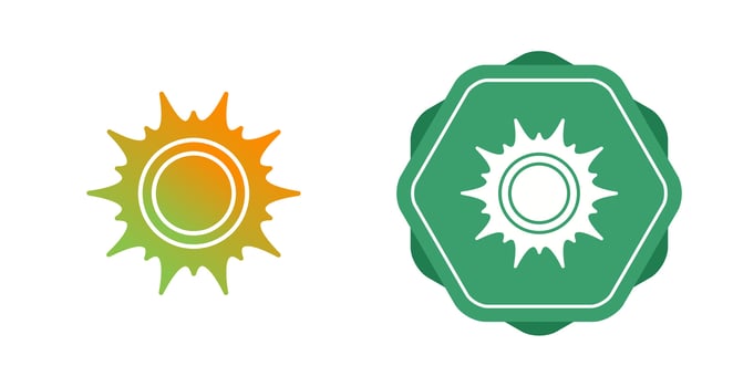 Sun Vector Icon