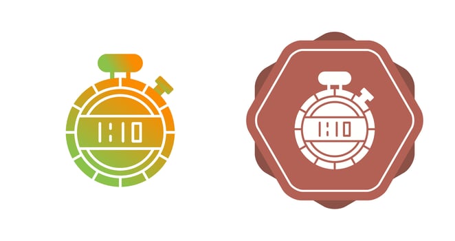 Stopwatch Vector Icon
