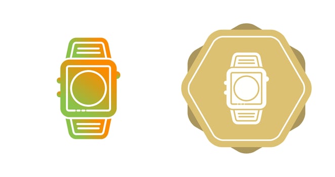Digital Watch Vector Icon