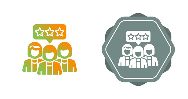 Feedback Vector Icon