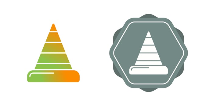 Cone Vector Icon