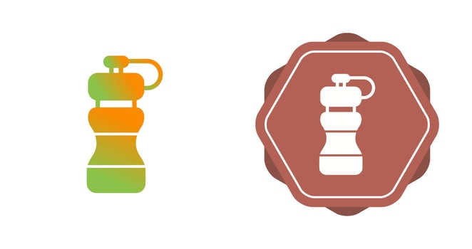 Water Bottle Vector Icon
