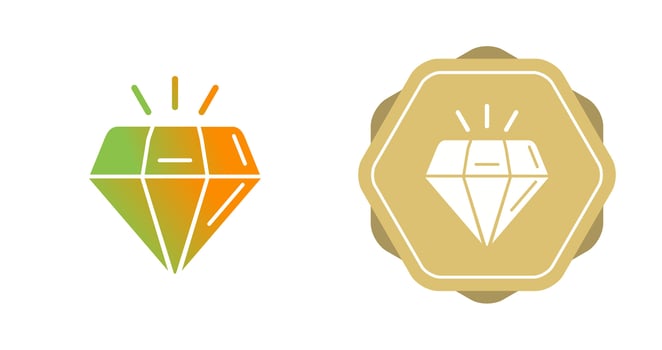 Diamond Vector Icon