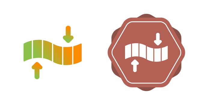 Elasticity Vector Icon