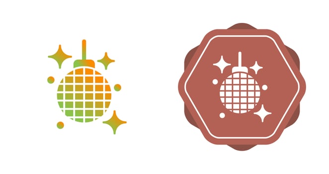 Disco Ball Vector Icon