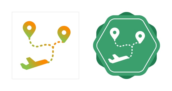 Route Vector Icon