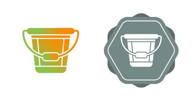 Bucket Vector Icon