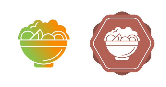 Salad Vector Icon