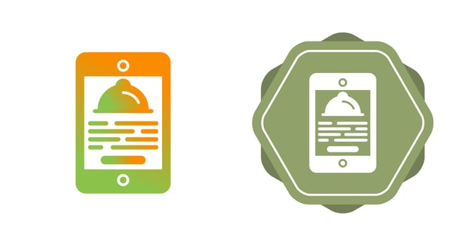 Food App Vector Icon