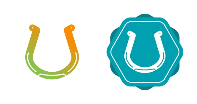 Horseshoe Vector Icon