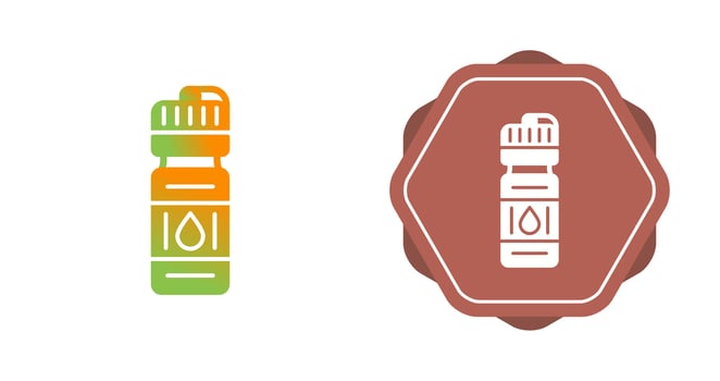 Sport Bottle Vector Icon