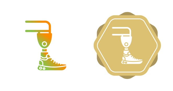 Prosthetics Vector Icon