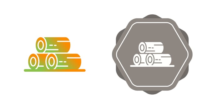 Wood Vector Icon