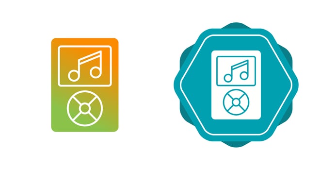 Music Player Vector Icon