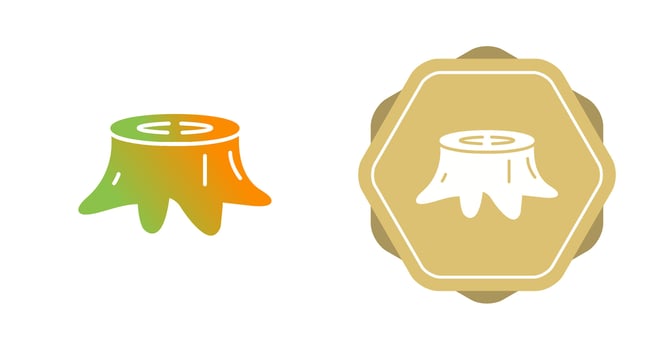 Deforestation Vector Icon