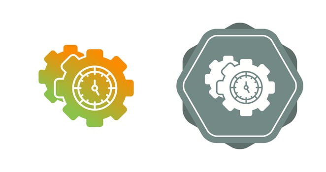 Time Management Vector Icon