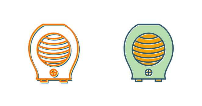 Heater Vector Icon