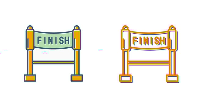 Finish Vector Icon