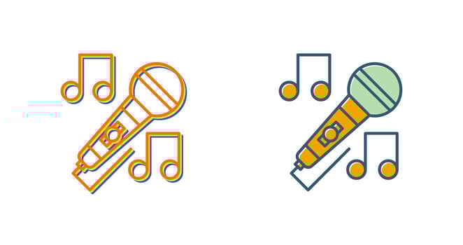 Karaoke Vector Icon