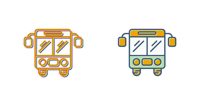 Bus Vector Icon
