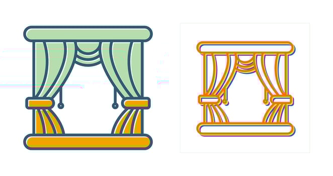 Stage Vector Icon