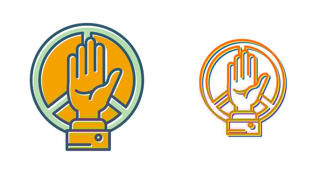 Peace Vector Icon