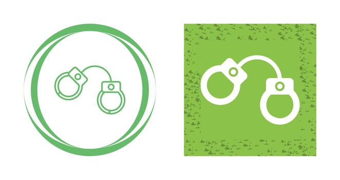 Handcuffs Vector Icon